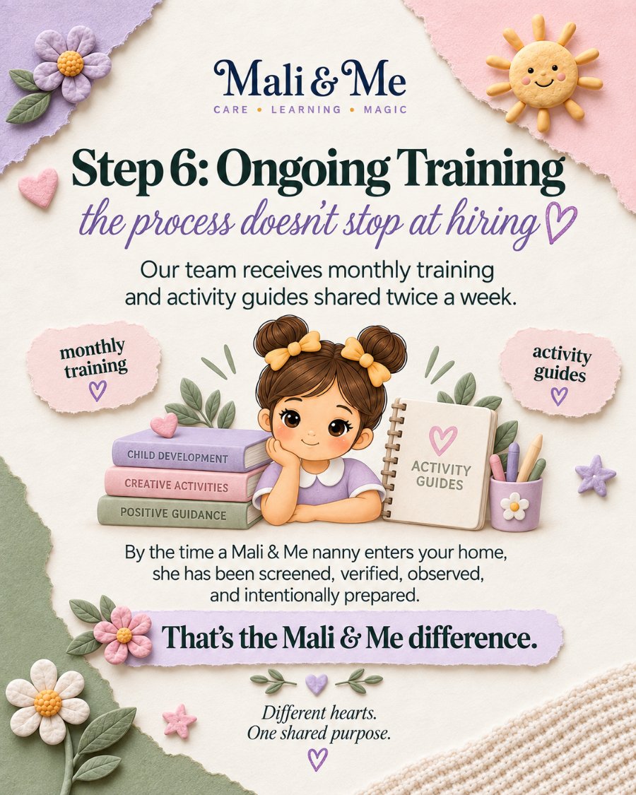 Step 6: Ongoing training